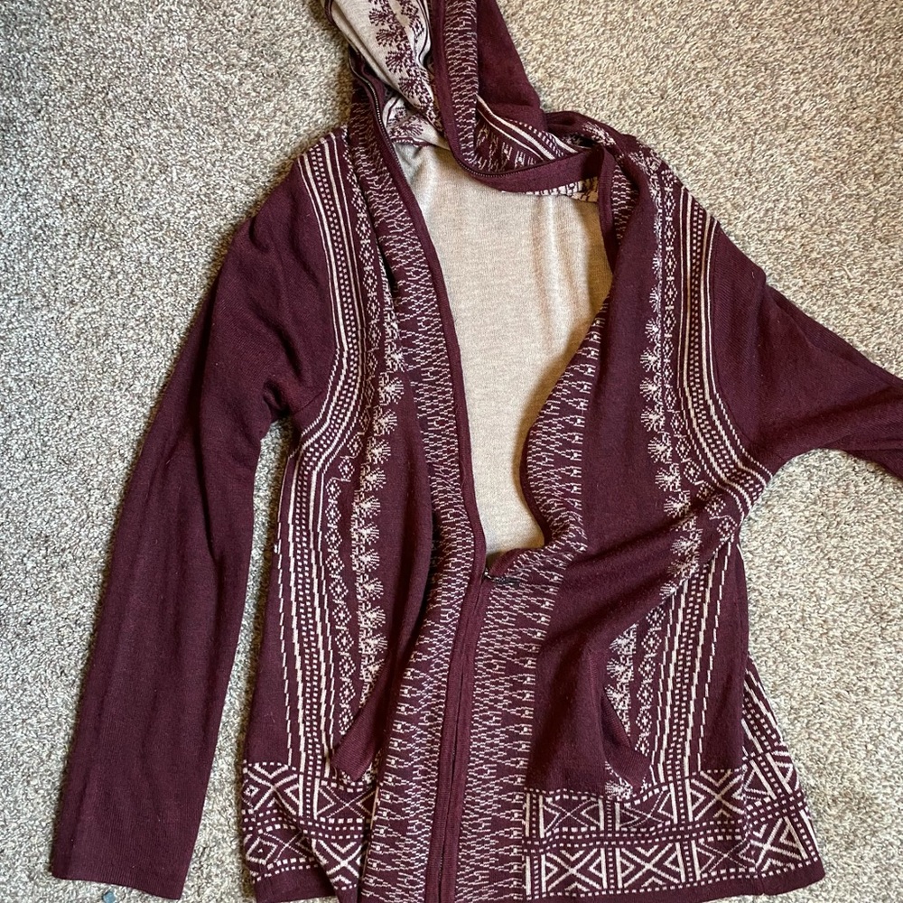 Aztec Print Sweater
